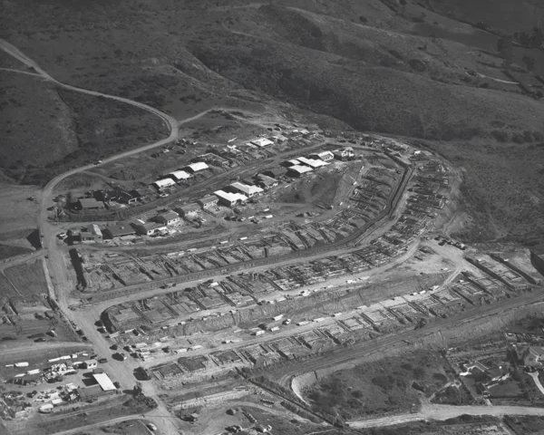 Aerial view of Clairemont 1951