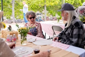 Canyon Villas picnic gathering