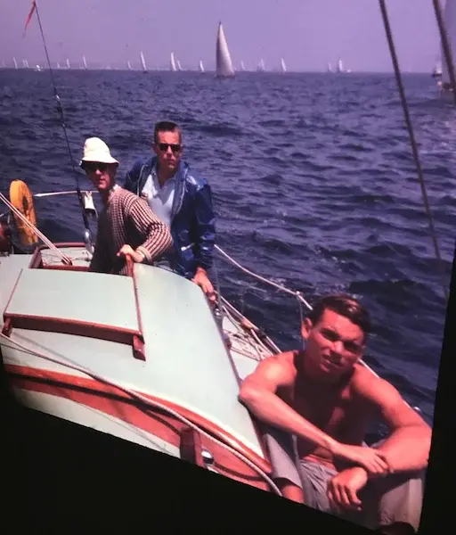 Kendal Karnes sailing