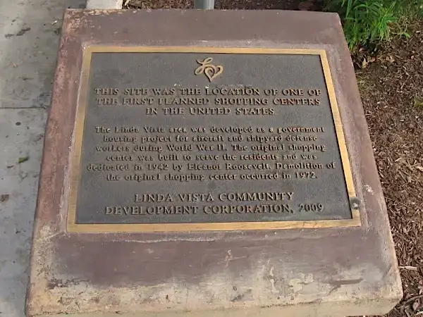 Linda Vista Plaque