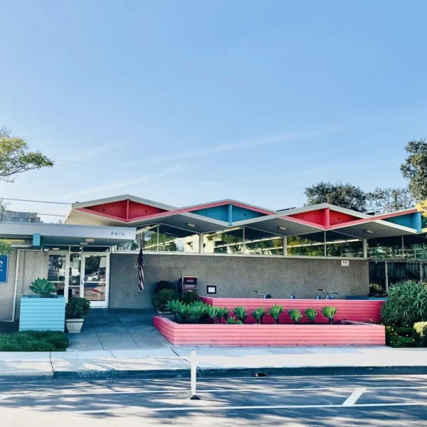 North Clairemont Library Front Entrance on Clairemont Drive