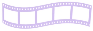 Purple film strip