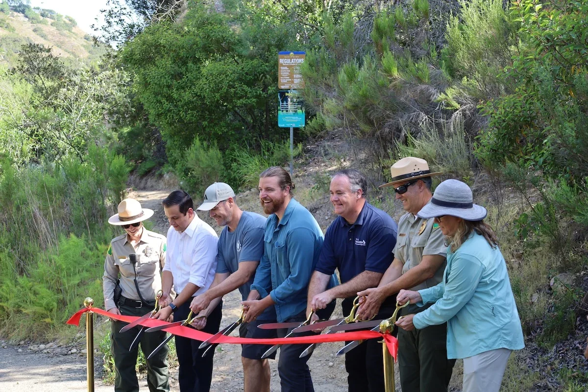 Ruffin Canyon ribbon cutting
