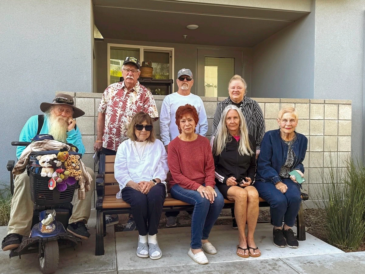 Senior residents at Mt. Etna