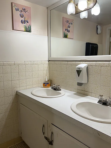 American legion bathroms