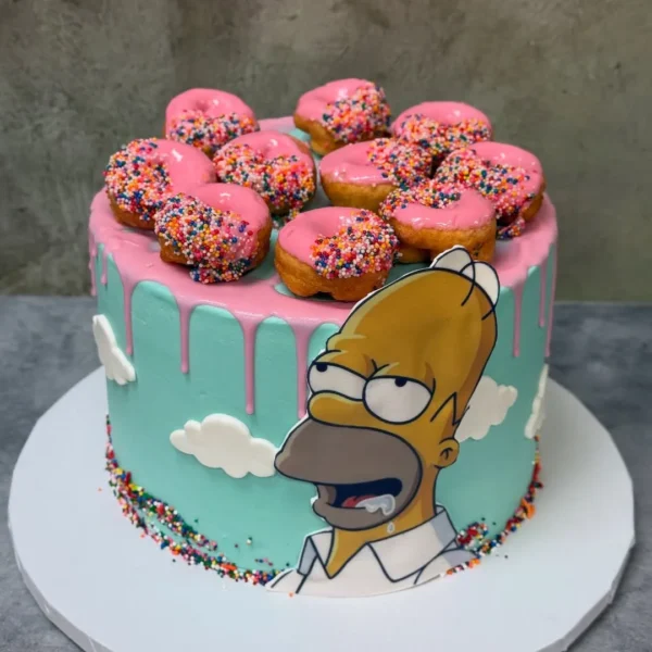 Bart simpson cake