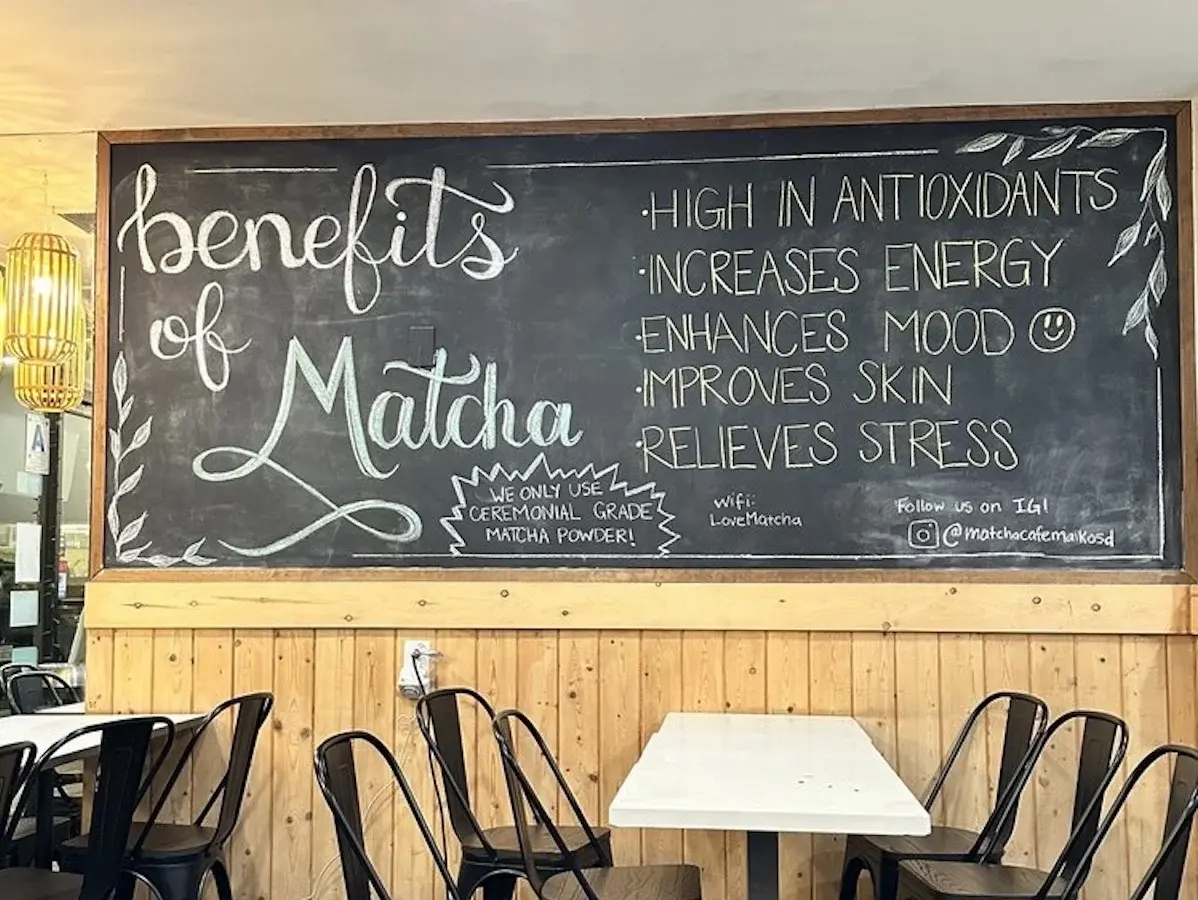 Benefits of matcha