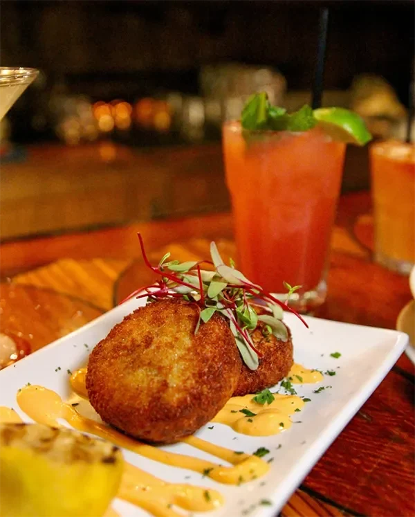 Butcher shop crab cakes
