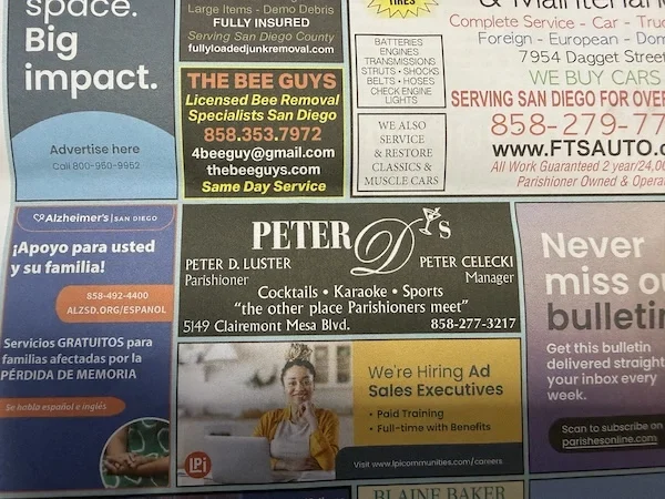 Church ad