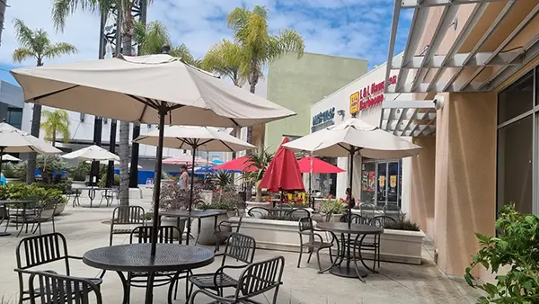 Clairemont town square food court