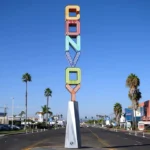 Convoy district sign san diego california