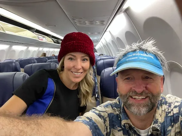 Flight attendant beanie small