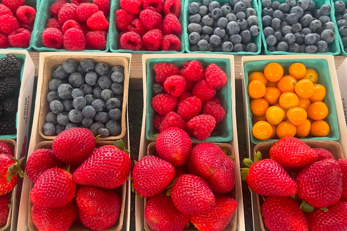 Fruits and veggies