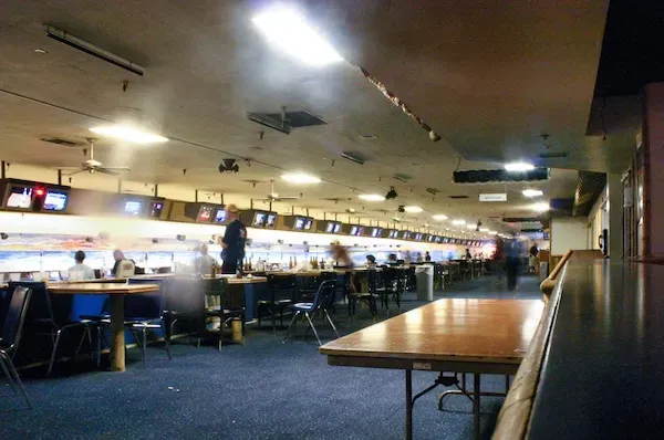 Inside clairemont bowl