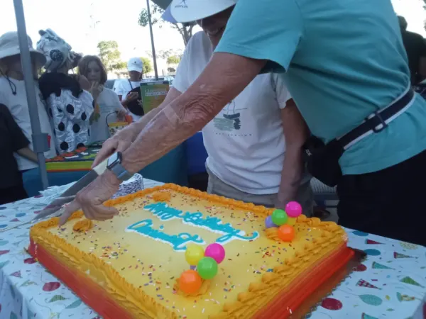 This is last Weekend: CLMT🟧Sq.: Treats & Costumes; evening Walkabouts! CAKE included! CLMT's 76th🎂🍰 ~dMb, 25yrs🤳📸