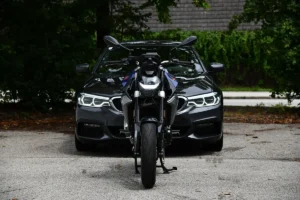 Motorcycle With Car