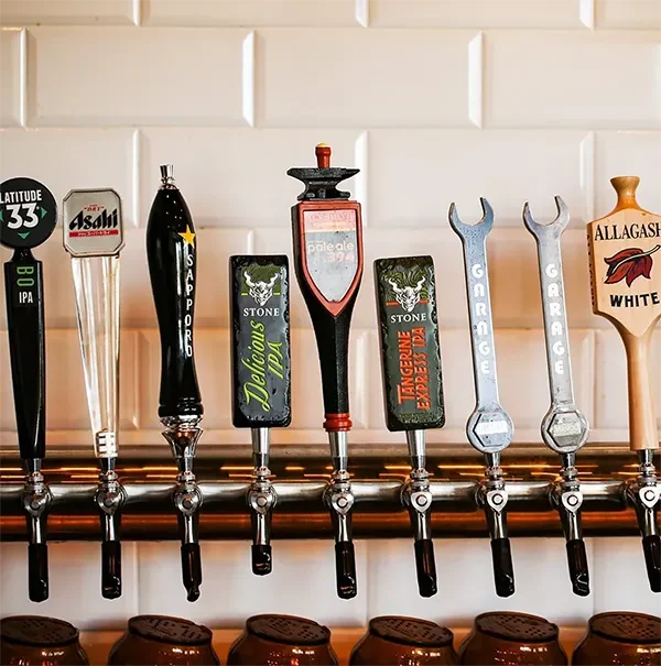 Ototo sushi beer taps