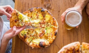 Poseidon project overhead pizza