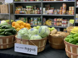 Produce tablescape