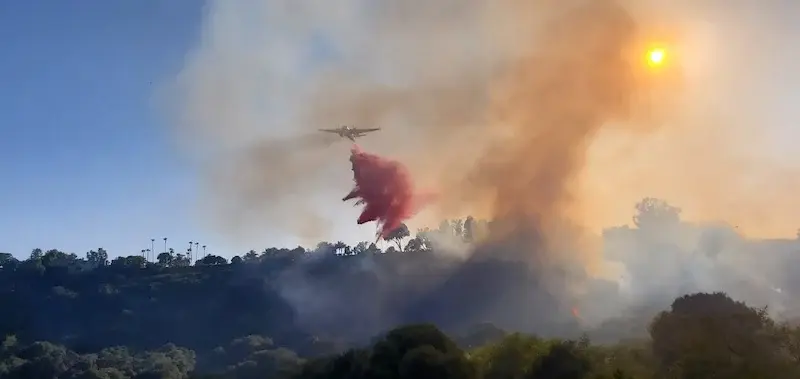 Tecolote fire