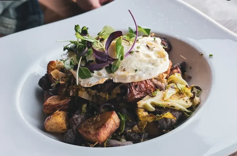 brunch egg plate at Vinya